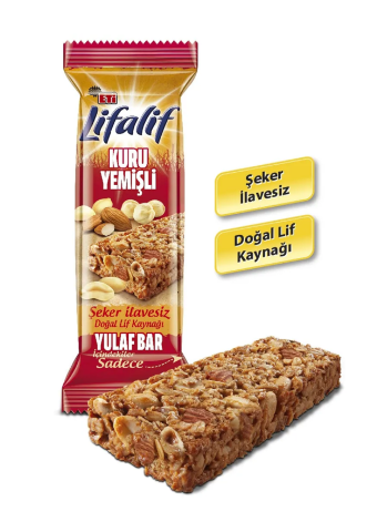 Eti G.Lifalif Kuruyemıslı Musli Bar 35 Gr