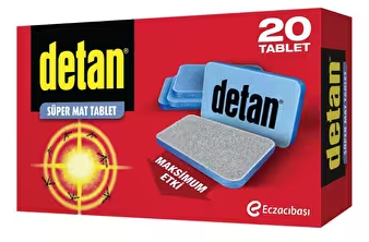 Detan Süper Mat Tablet 20li