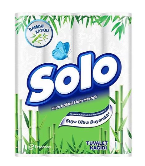 Solo 24 lü Bambu Katkılı Tuvalet Kağıdı
