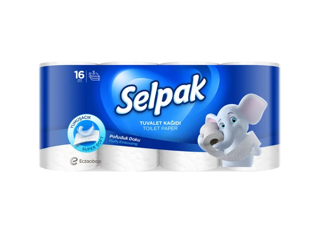 Selpak Tuv.Kağıdı 16 Lı Hijyen
