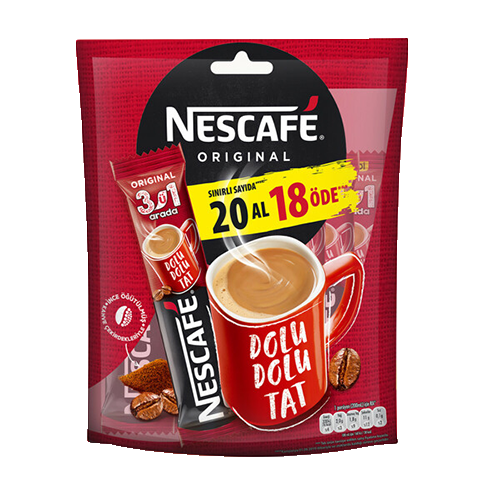 Nescafe 10 Lu Ice Toffee Nut Kahve