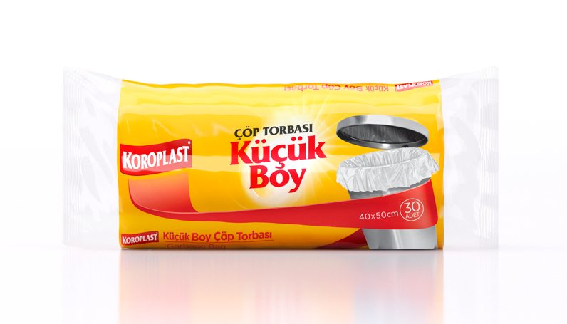 Koroplast Güçlü Küçük 30 Lu Çöp Torbası