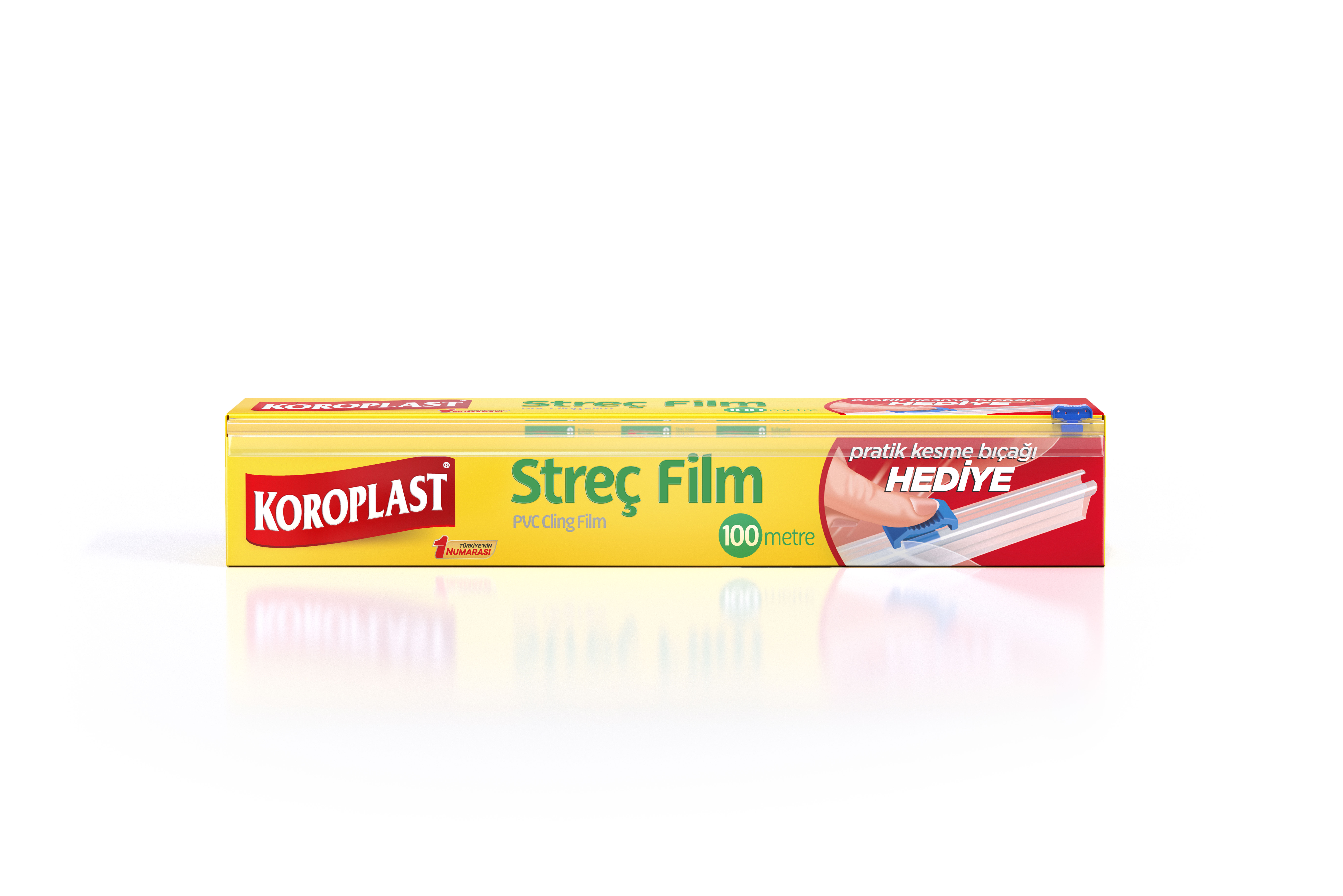 Koroplast Streç Kes Biç Hediyeli 100 Mt