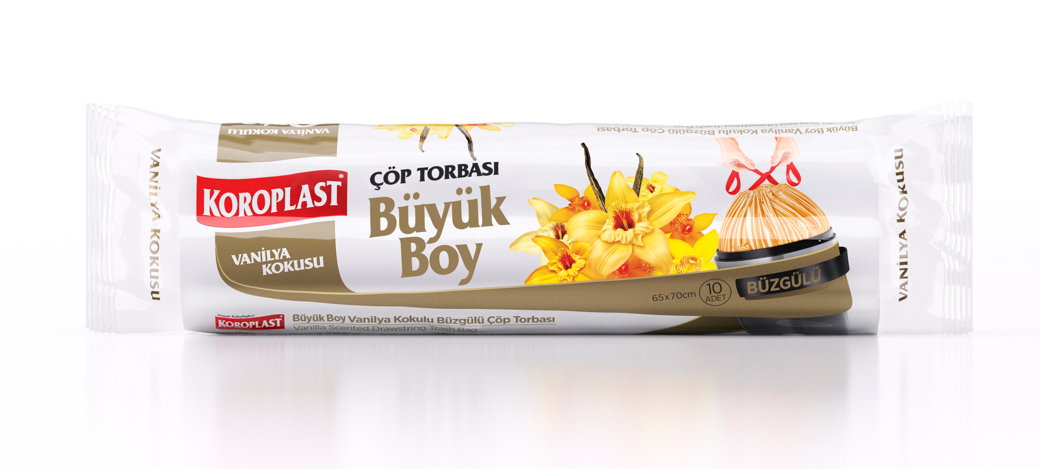 Koroplast Vanilya Büzg.10 Lu Büyük Çöp Tor.
