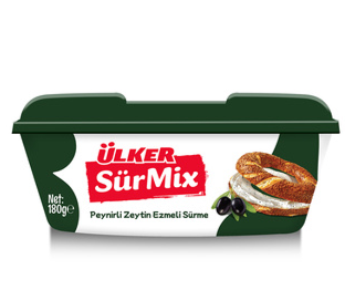 Ülker Sürmix Ekmek Üstü Peynirli ZeytinEzmeli Sürme 180 Gr