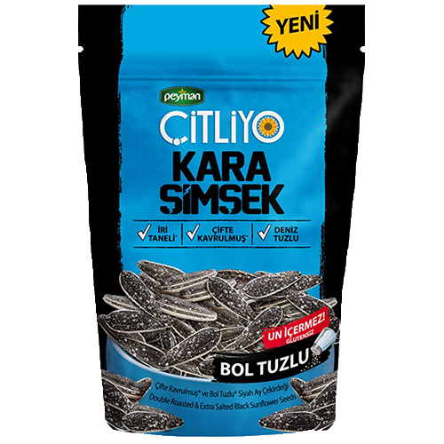 Peyman Çitliyo Kara Şimşek Bol Tuzlu 180 gr