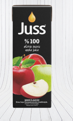 Juss M.Suyu %100 Elma Karışık 200 Ml