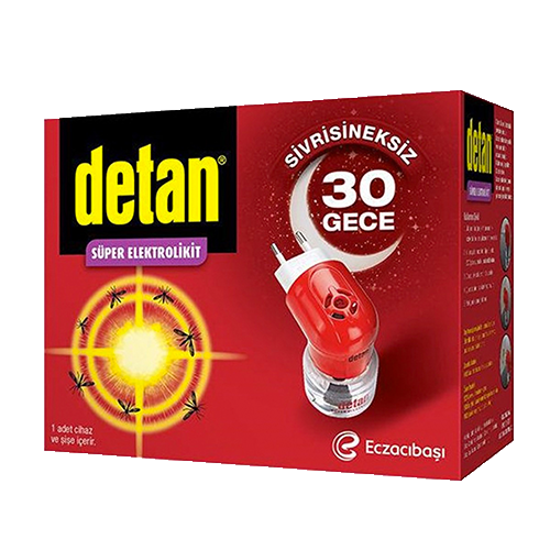 Detan 30 Gece Elektrolikit Cihaz+Yedek