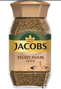 Jacobs Velvet Foam Gold Kahve Cam 100 Gr