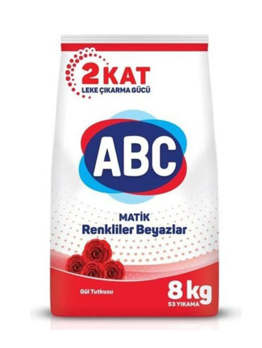 Abc Matik 8 Kg  Gül Tutkusu8 kg