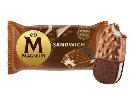 Algıda Imp. Magnum Sandwıch Badem 140 Ml