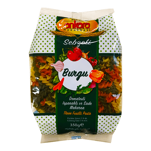 Ankara Burgu Sebzeli Makarna 350 Gr.
