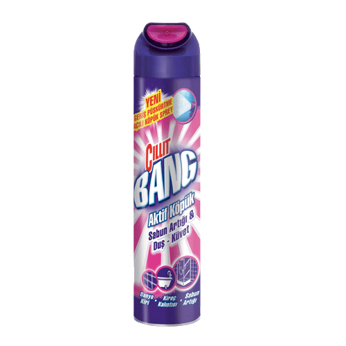 Cillit Bang Aktif Köpük Sabun Artığı Duş-Küvet İçin Banyo Temizleyici 600ml