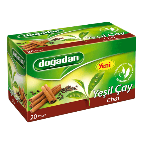 Doğadan Yeşil Çay Chai 34 gr