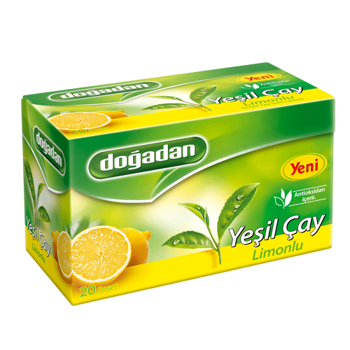 Doğadan Yeşil Çay Limonlu 34 gr