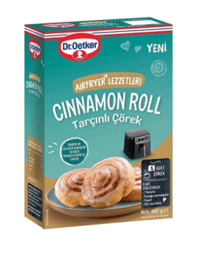 Dr.Oetker Airfryer Tarçınlı Çörek 485 Gr