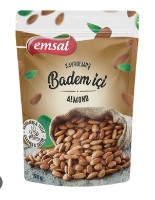 Emsal Kavrulmuş Badem 150 gr