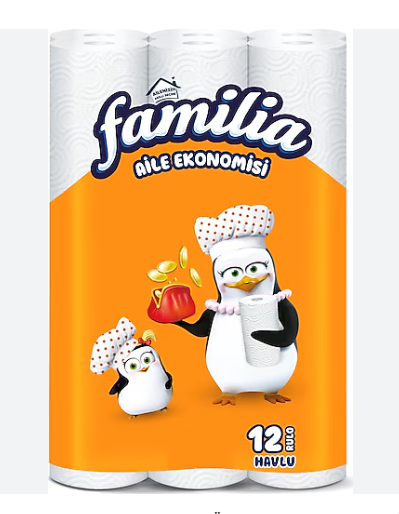 Familia Aile Ekonomisi 12 Li Havlu