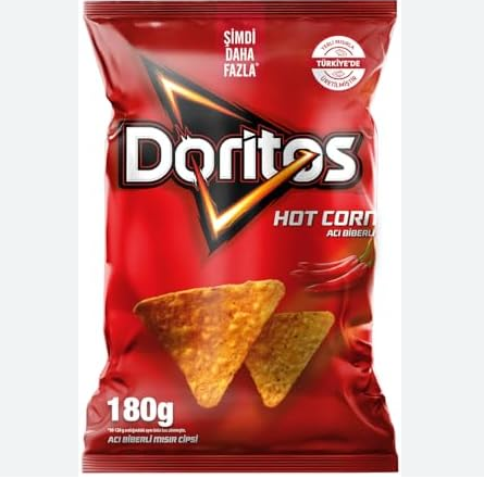 Frito Doritos Hot Corn Acı Biber Parti 180 Gr