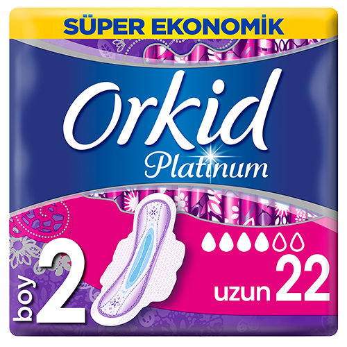 Orkid Platinum Dörtlü Gece Extra Plus 14 Lü