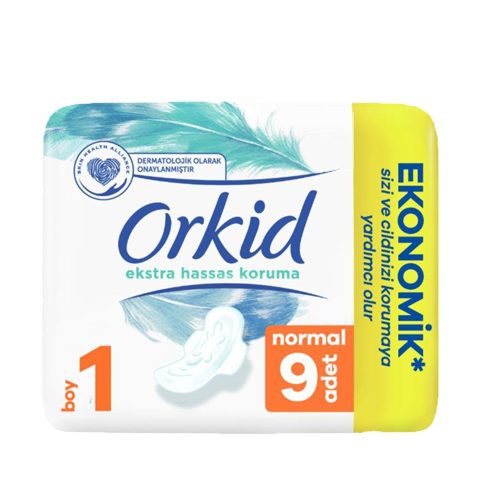 Orkid Extra Hassas Tekli Normal 9 lu