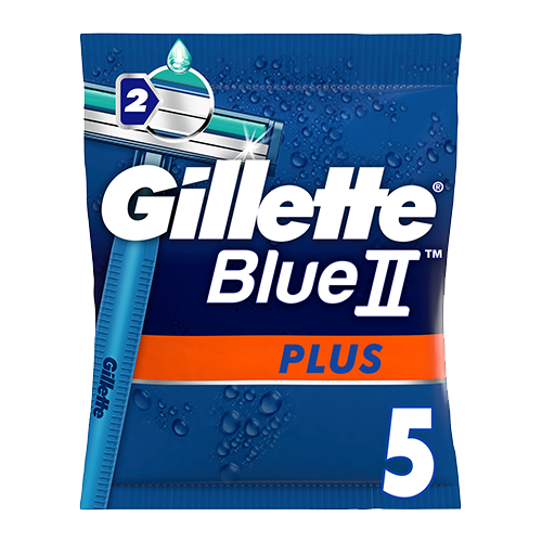 Gillette Blue II Plus 5 Li Poşet Hassas