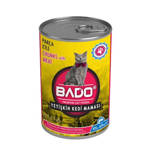 Bado Yetişkin Yaş Köpek Maması Etli 400 gr
