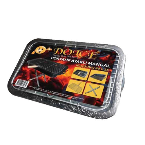 Dolce Portatif Ayaklı Mangal Orta