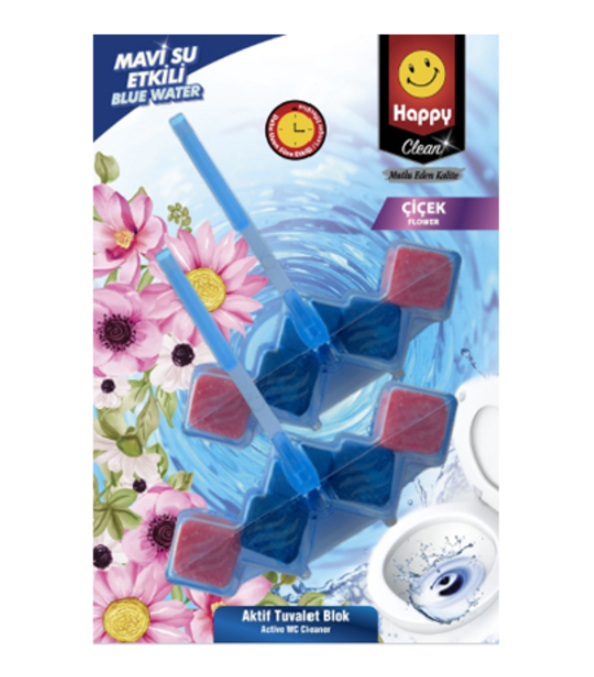 Happy Clean Wc Blok Çiçek 2 x 50 Gr