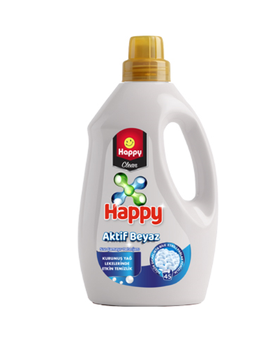 Happy Clean Sıvı Deterjan Beyaz İnci 2.7 Lt