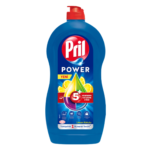 Pril Power Sıvı Bulaşık Deterjanı Limon 1350 Gr.