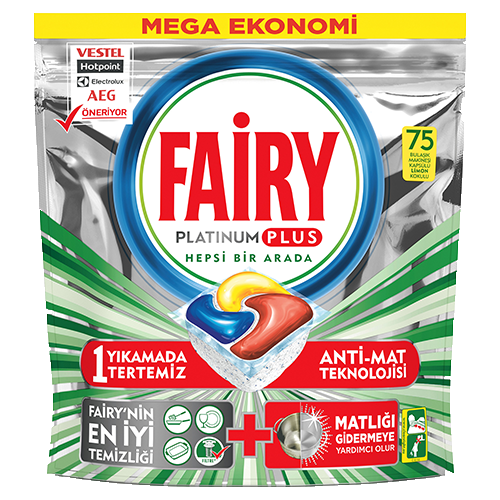 FAIRY PLATINUM PLUS 75 YIKAMA BUL.MAK. KAPSUL