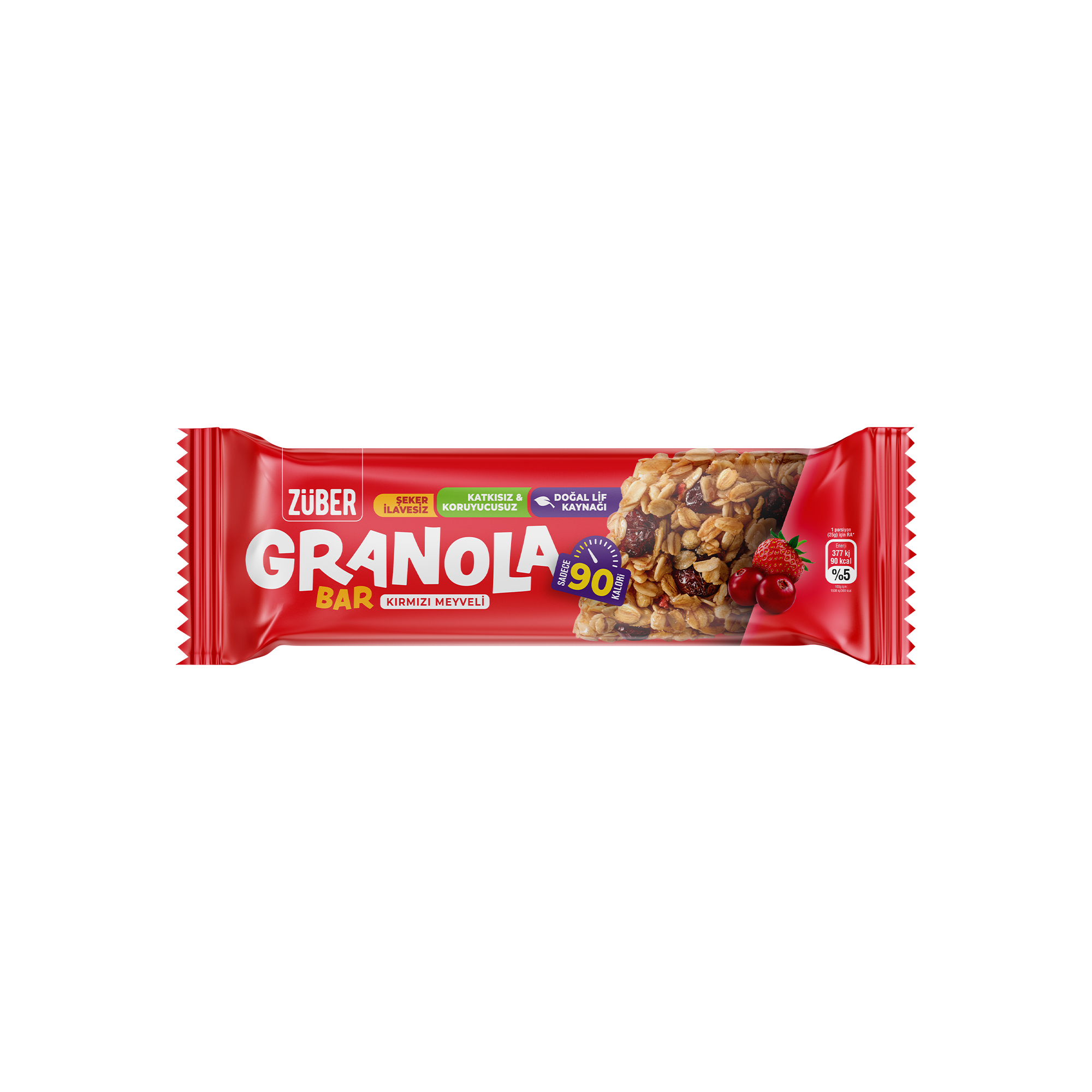 Züber Granola Bar Orman Meyveli 25 Gr