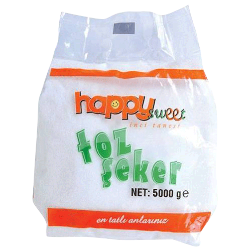 Happy Sweet Toz Şeker 5000 gr