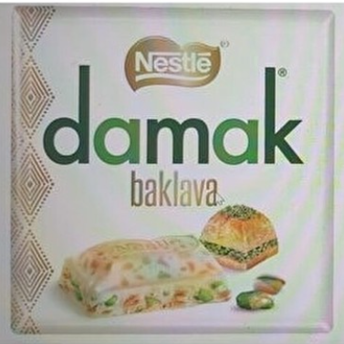Nestle Damak Baklava Kare Çikolata 60 gr