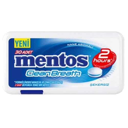 Perfetti Mentos 2 Hours Nane Plastik Kap 21 GR