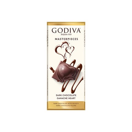 Godiva 86 Gr Bitter Ganajli Cik.Kalp Tablet
