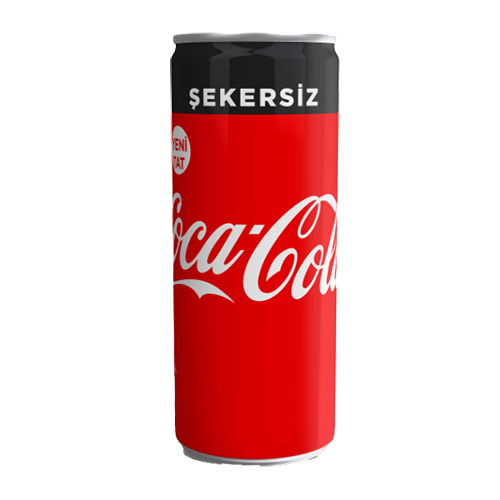 Coca Cola Kutu Şekersiz 250 ml