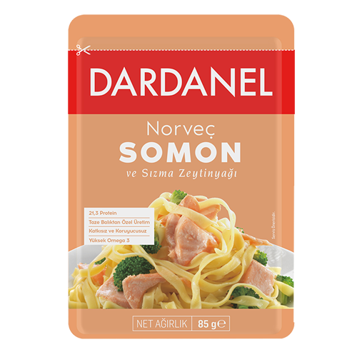 Dardanel Zeytinyağlı Somon Balığı Poşet 85 gr