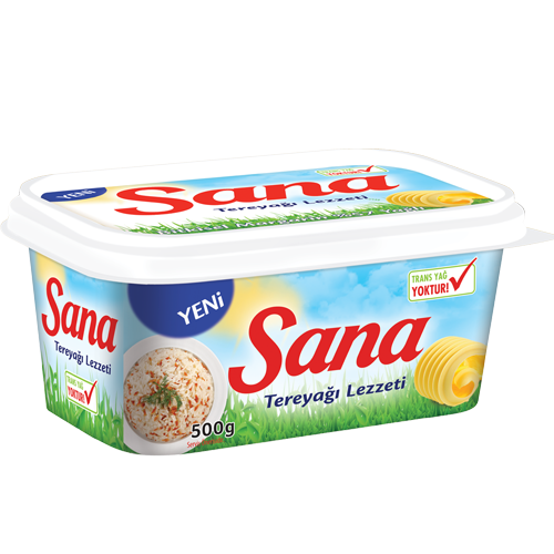 Sana Tereyağ Lezzeti Kase Margarin 500 gr