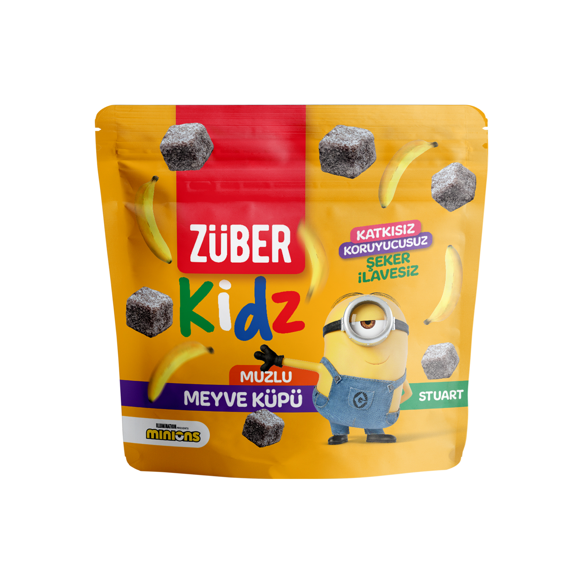 Züber Kidz Muzlu Meyve Topu 42 gr