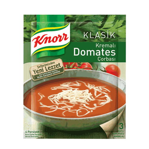 Knorr Hazır Kremalı Domates Çorbası 68 Gr