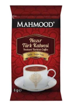 Mahmood Hazır Türk Kahvesi Sade 6 Gr