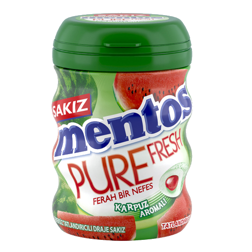 Perfetti Mentos Pure Fresh Karpuz Aromalı Sakız 30 gr