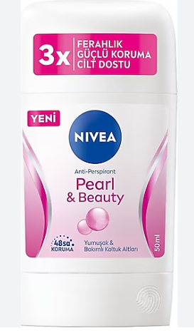 Nivea Stick Kadın Pearl Beauty50 Ml