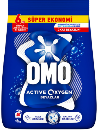 Omo 6 Kg Actıve Oxygen Toz
