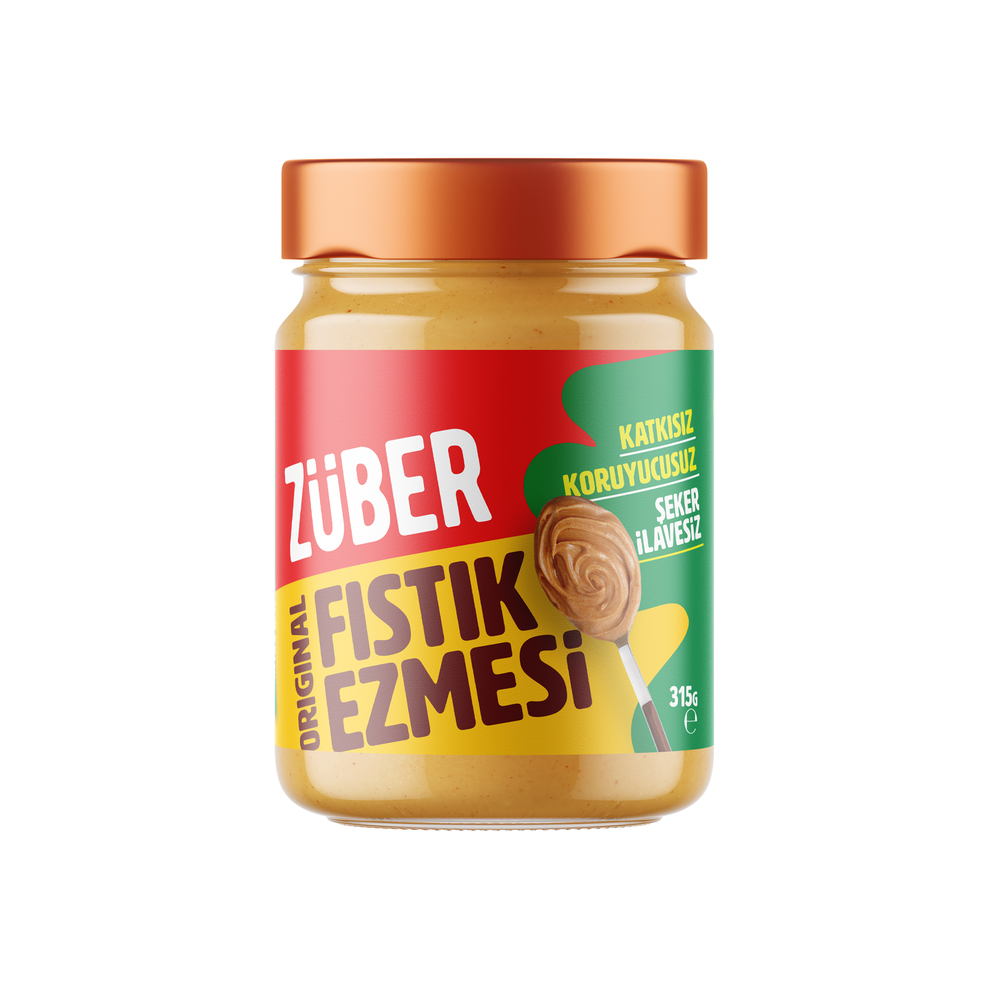 Züber Orıgınal Fıstık Ezmesi 315 Gr