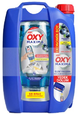 Mr Oxy Maxima Bulaşık Deterjanı Limon 3500+500 Ml