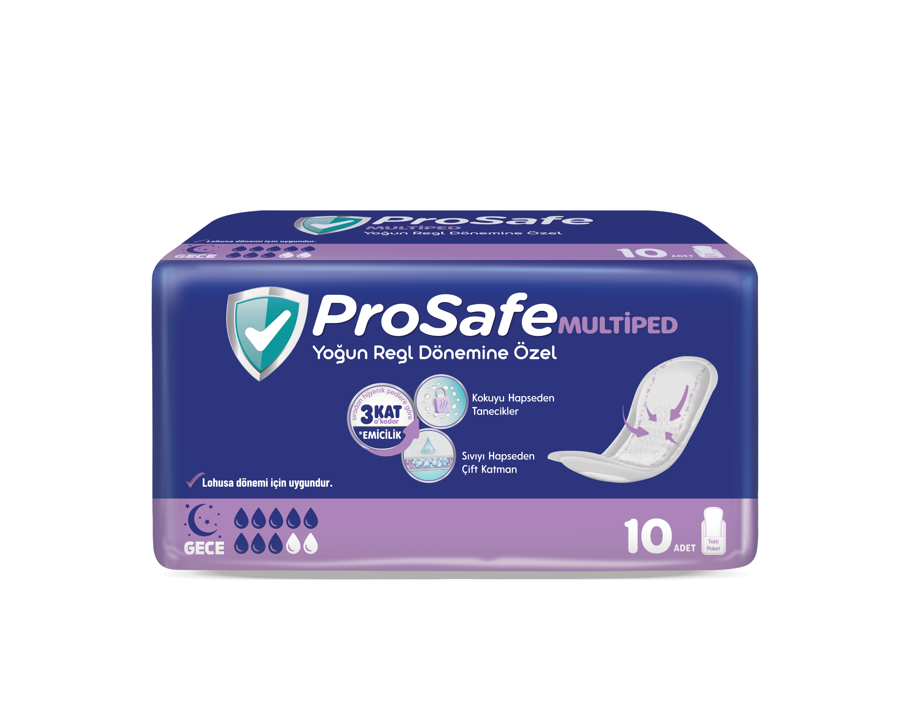 Prosafe Multiped Orta 10 Lu Yoğun Regl Dönemi