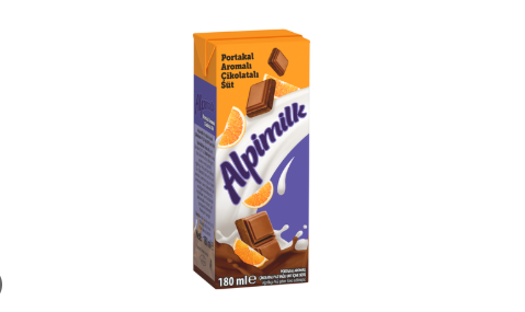 Alpimilk Süt Çikolatalı Portakal 180 Ml